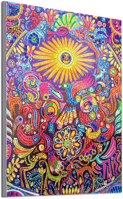 Amazon Tivivose 5d ダイヤモンド塗装キット クリスタル ラインストーン 絵画キット Diy ダイヤモンド絵 グリッドダイヤモンド 刺繍 5dダイヤモンド アート ダイヤモンド絵画 Diamond Painting Kit インテリア 部屋装飾 おしゃれ 5d刺繍絵画 クロスステッチ キット