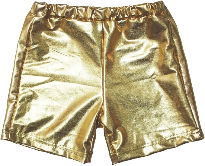Petitebella Pantalón corto plano de algodón dorado liso para niña de 1 a 8  años : Amazon.com.mx: Ropa, Zapatos y Accesorios