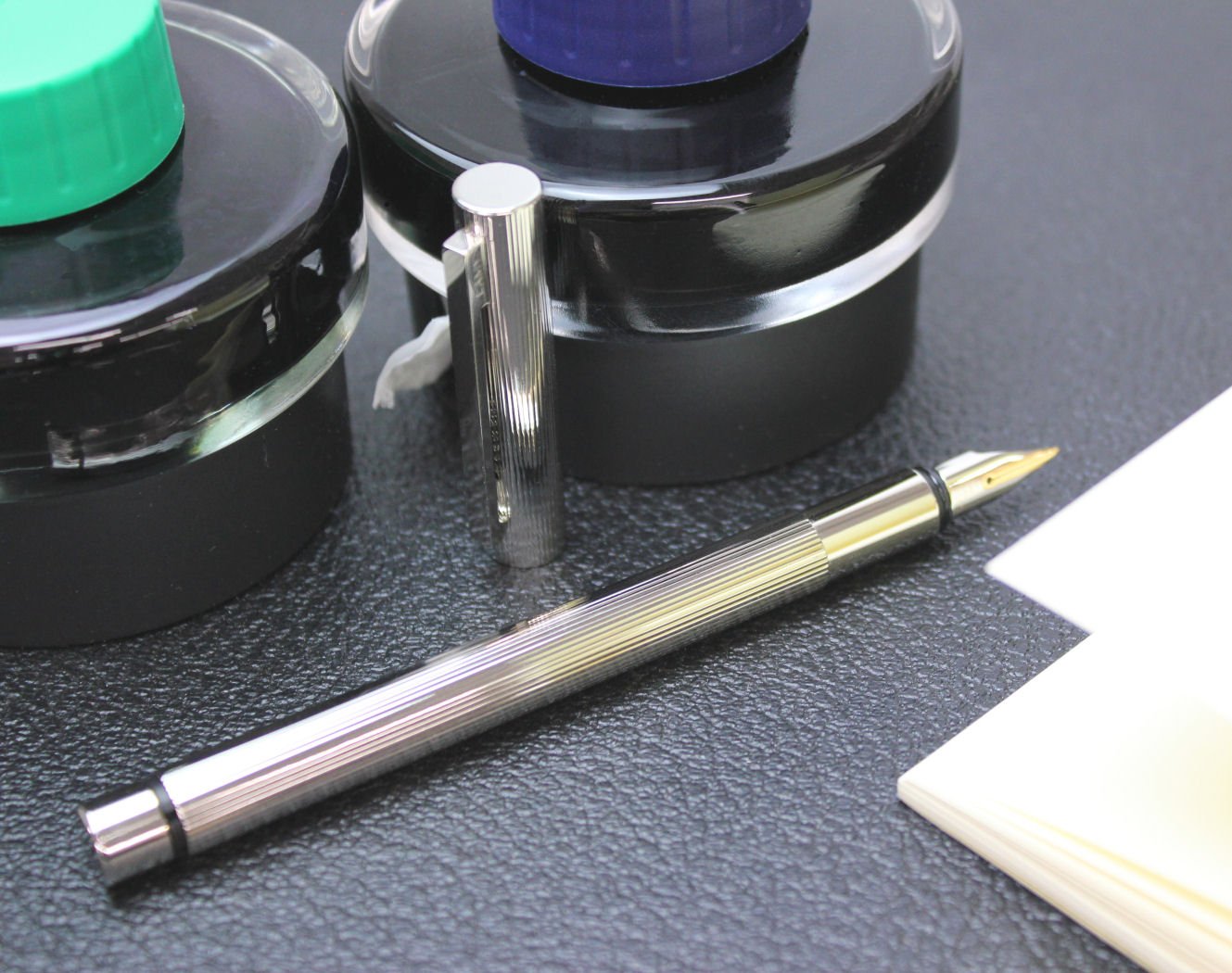 Lamy Cp1 Füllfederhalter – Schlankes Design, Schwarz, Mit F-Feder