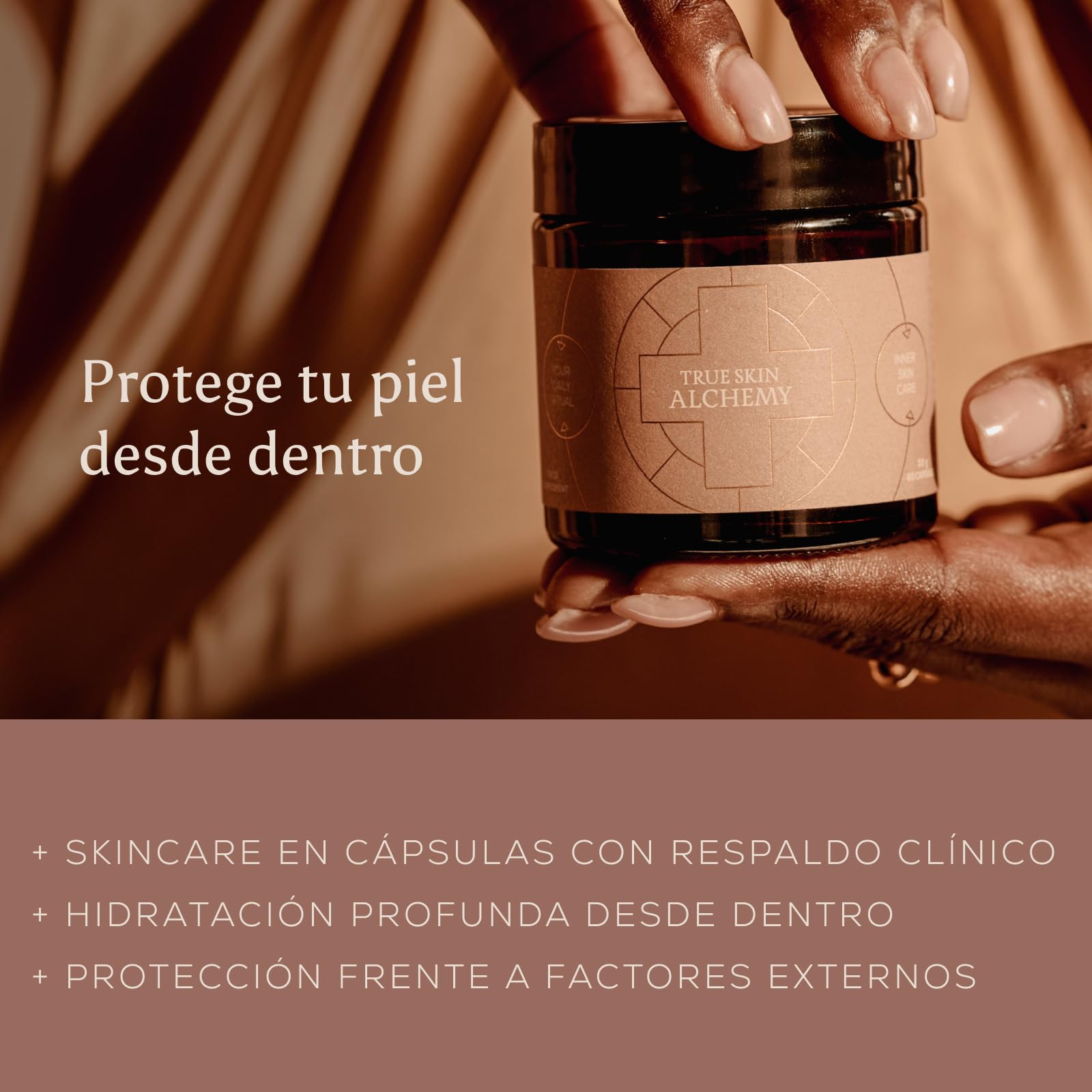 Ancient + Brave True Skin Alchemy | 60 Cápsulas | 30 Raciones