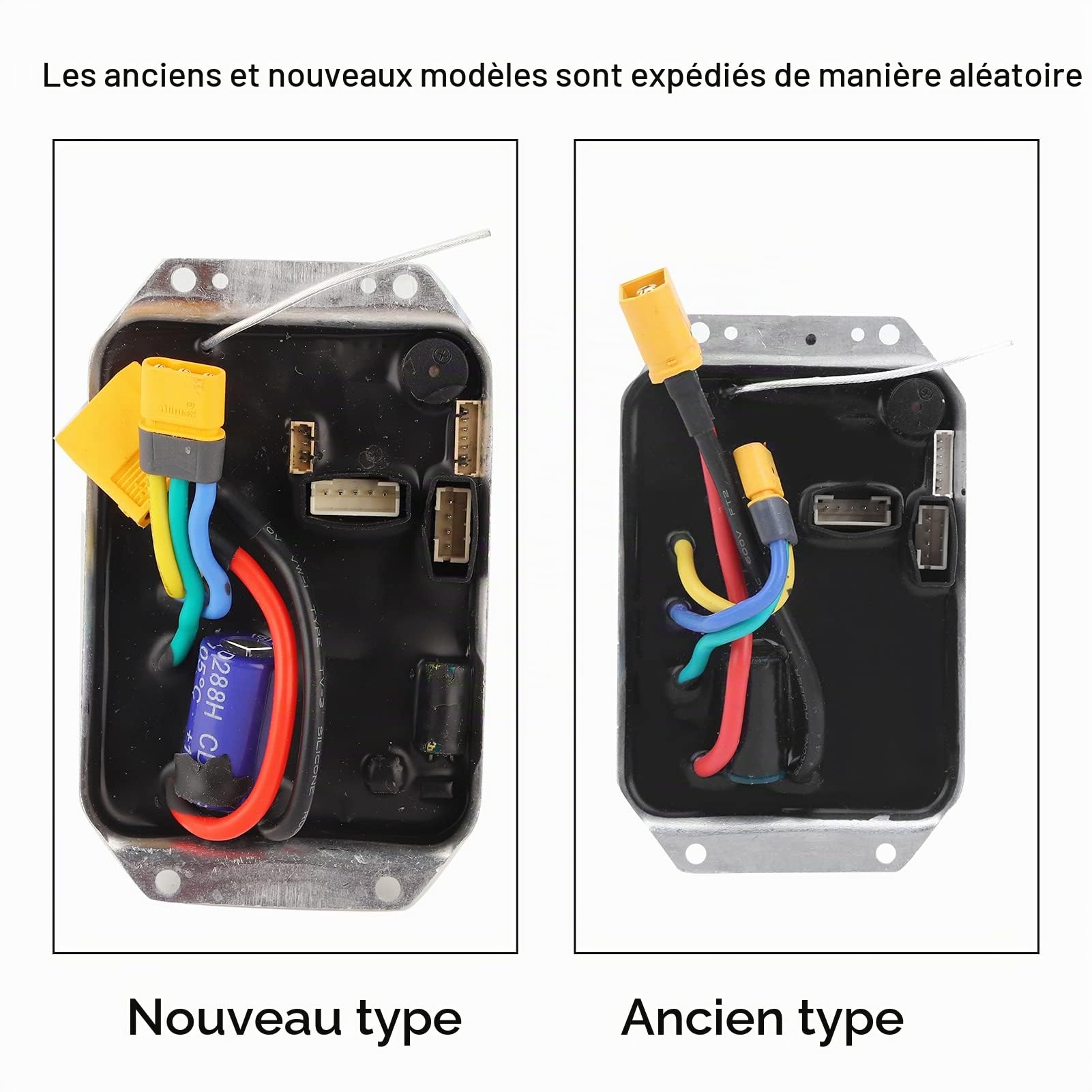 BuyWeek Kit ESC de Skateboard Électrique 36V, Kit de Télécommande de Contrôleur à Entraînement Unique pour Moyeu de Réglage de Vitesse de Planche à roulettes Électrique pour Longboard Électrique