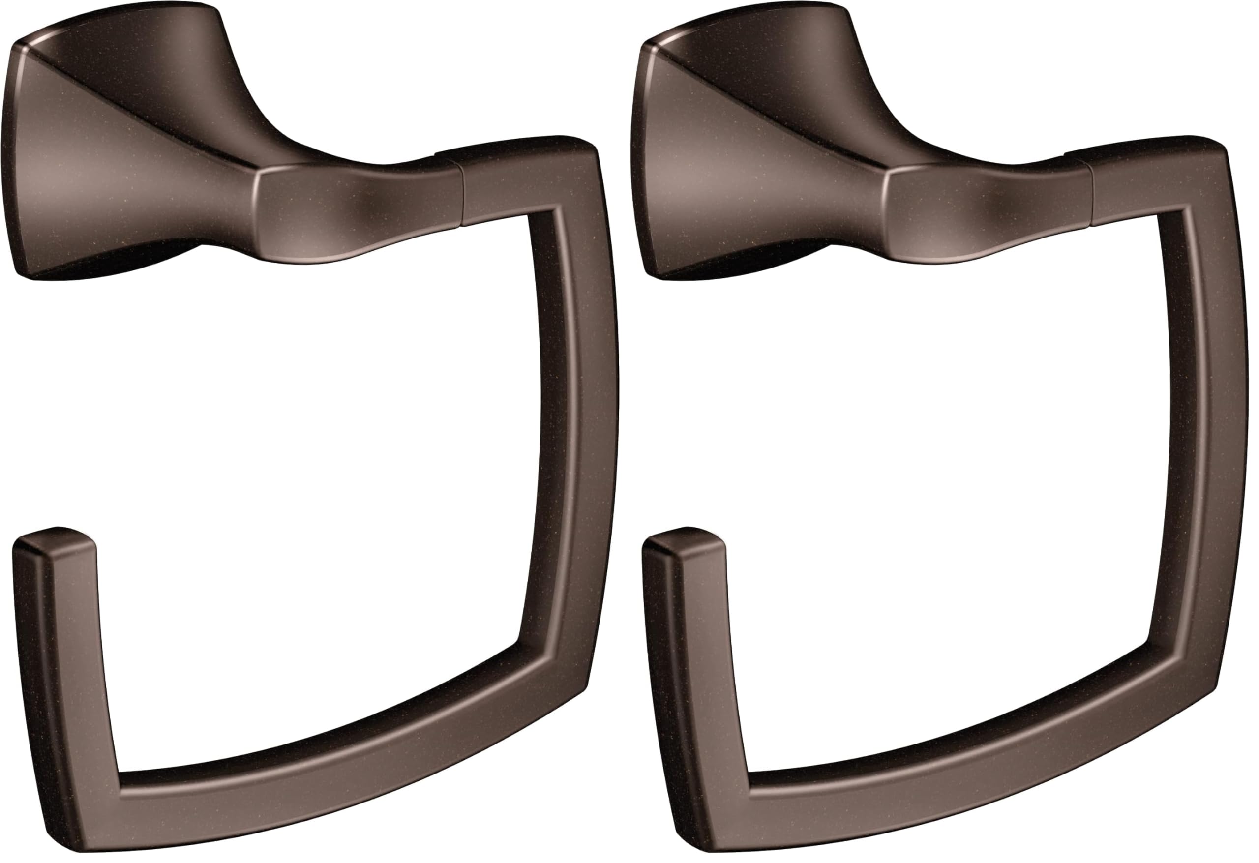 Moen Voss Collection Brushed Nickel Pivoting Toilet Paper Holder, Wall Mounted Double Post Toilet Tissue Holder, YB5108BN — Amazon image 12