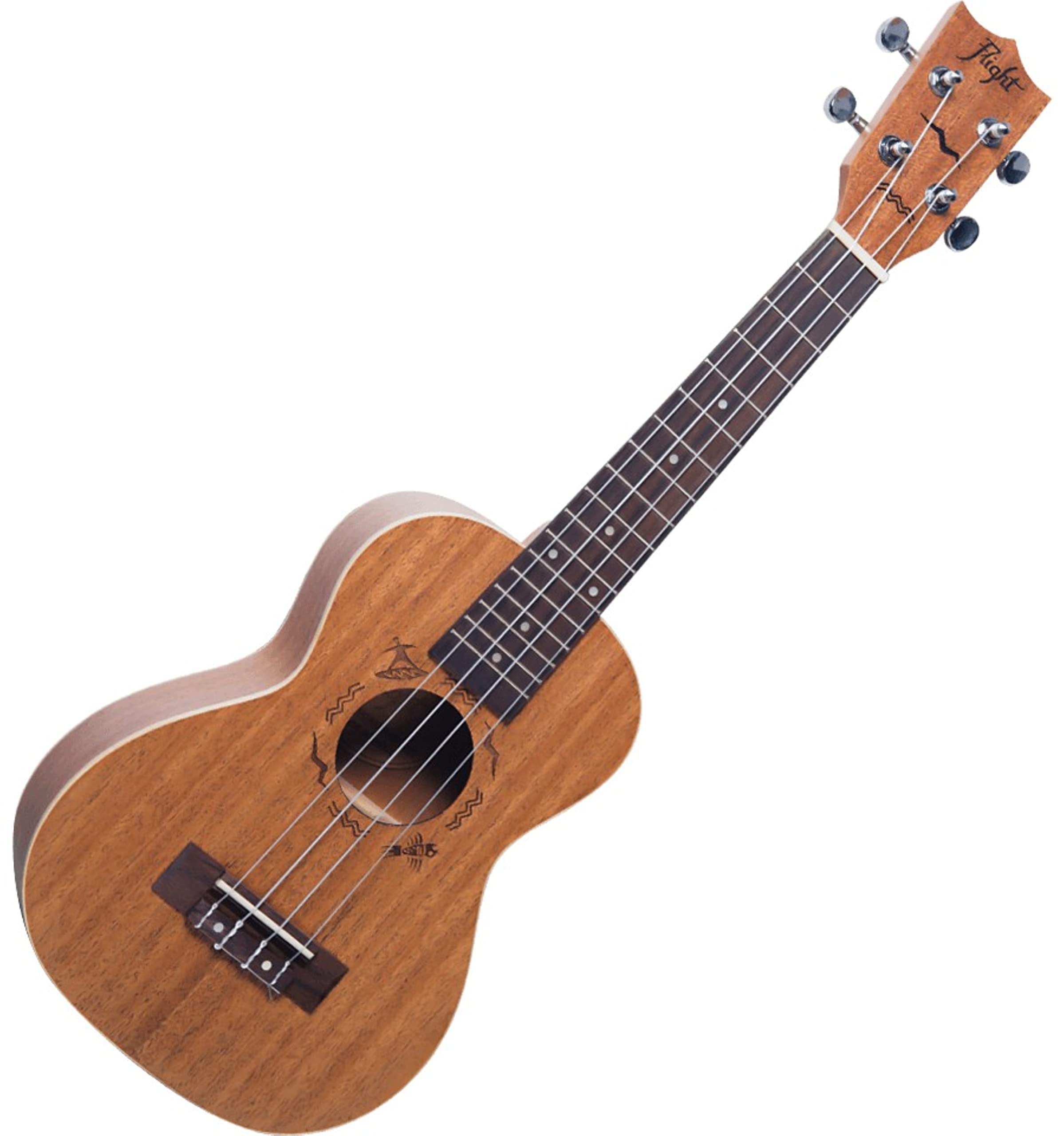 Flight DUC 323 Designer Series - Ukulele da concerto in mogano con custodia