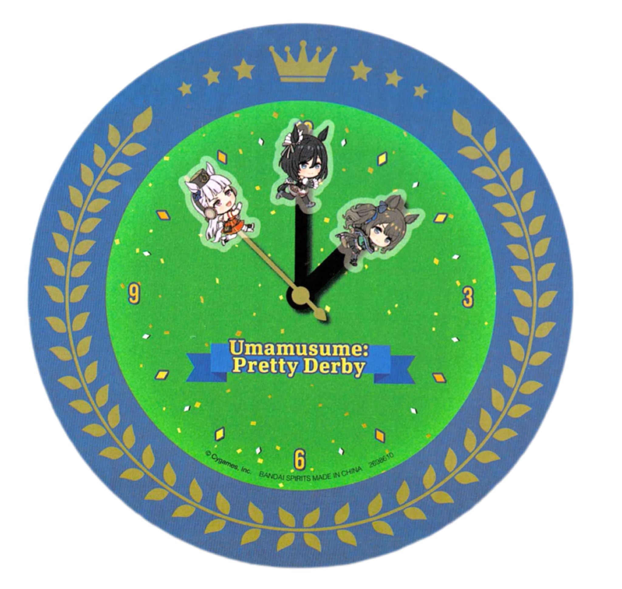 ウマ娘　プリティーダービー　置き時計　青 Amazon.co.jp: ウマ娘 プリティーダービー 置き時計 (ブルー) : ホーム
