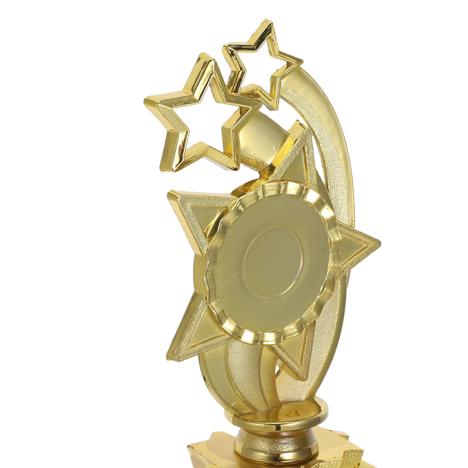 STOBAZA 3 Piezas Trofeo de Estrella Dorado de Plástico PP, Premio Adecuado para Eventos Deportivos y Celebraciones Escolares, Copa para Primer Lugar en Competiciones