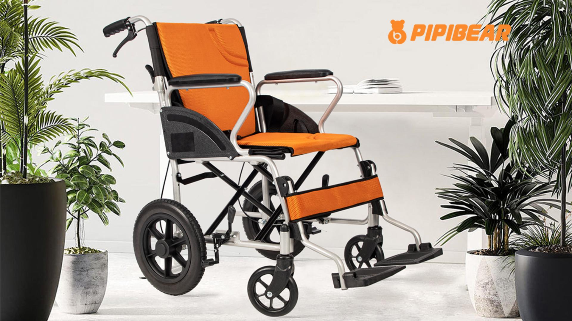 Amazon | PIPIBEAR 車椅子 介助用車いす 折畳み 軽量 コンパクト