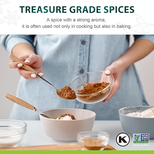 Miniatura 7 de Soeos Palitos de canela de 16 onzas (16.01oz), canela, canela a granel, canela orgánica, palitos de canela orgánica, 100% crudos, sin OMG, palitos