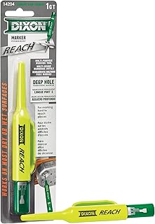 Dixon Industrial REACH- Deep Hole Permanent Marker, Green, 1-Count (14204)