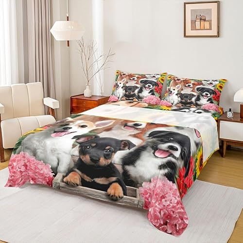 Miniatura 10 de Juego de sábanas para gamer, diseño de notas musicales color negro y gris, con auriculares para niños, decoración de sala de videojuegos, sábana