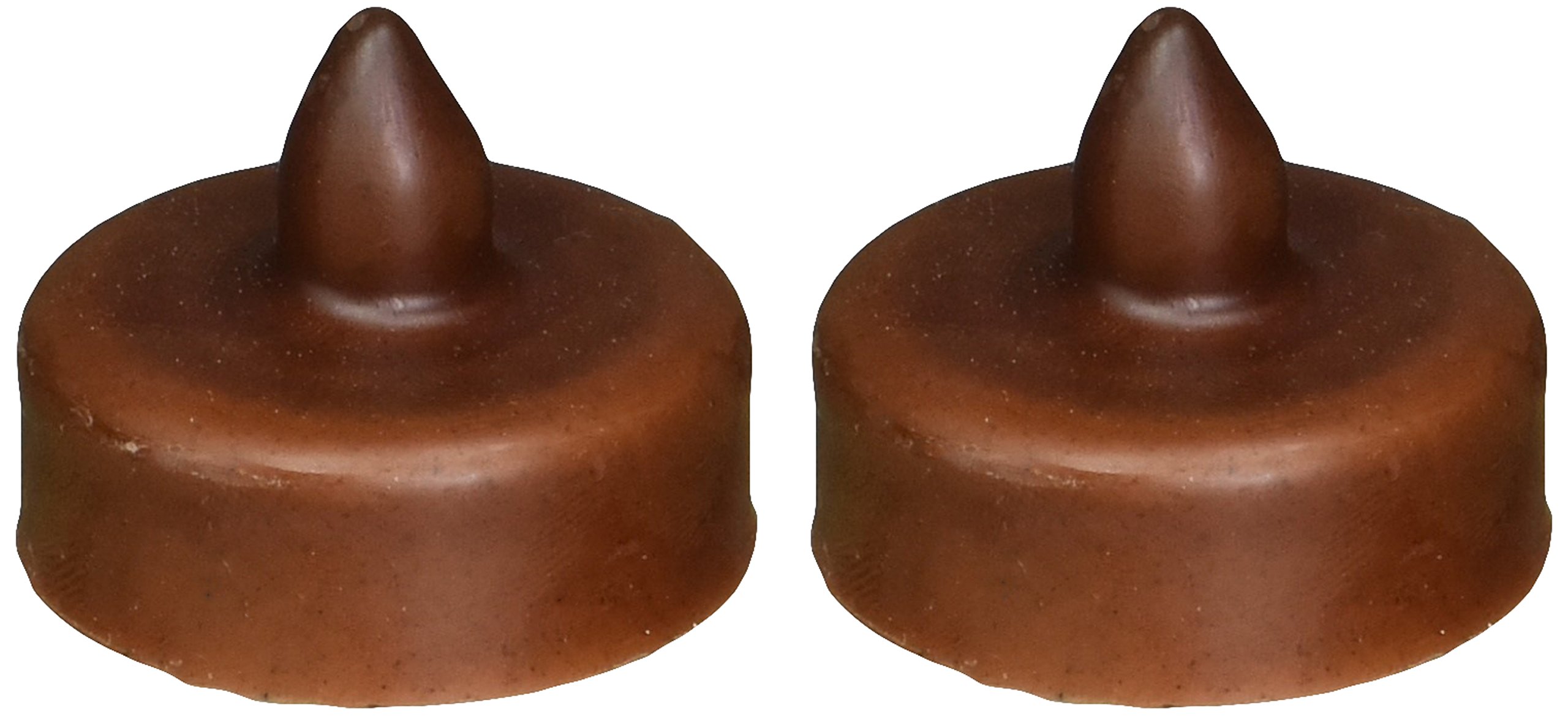 Matrice 2 pièces rustique LED : lampes de thé en cire pour décoration chaleureuse - 3
