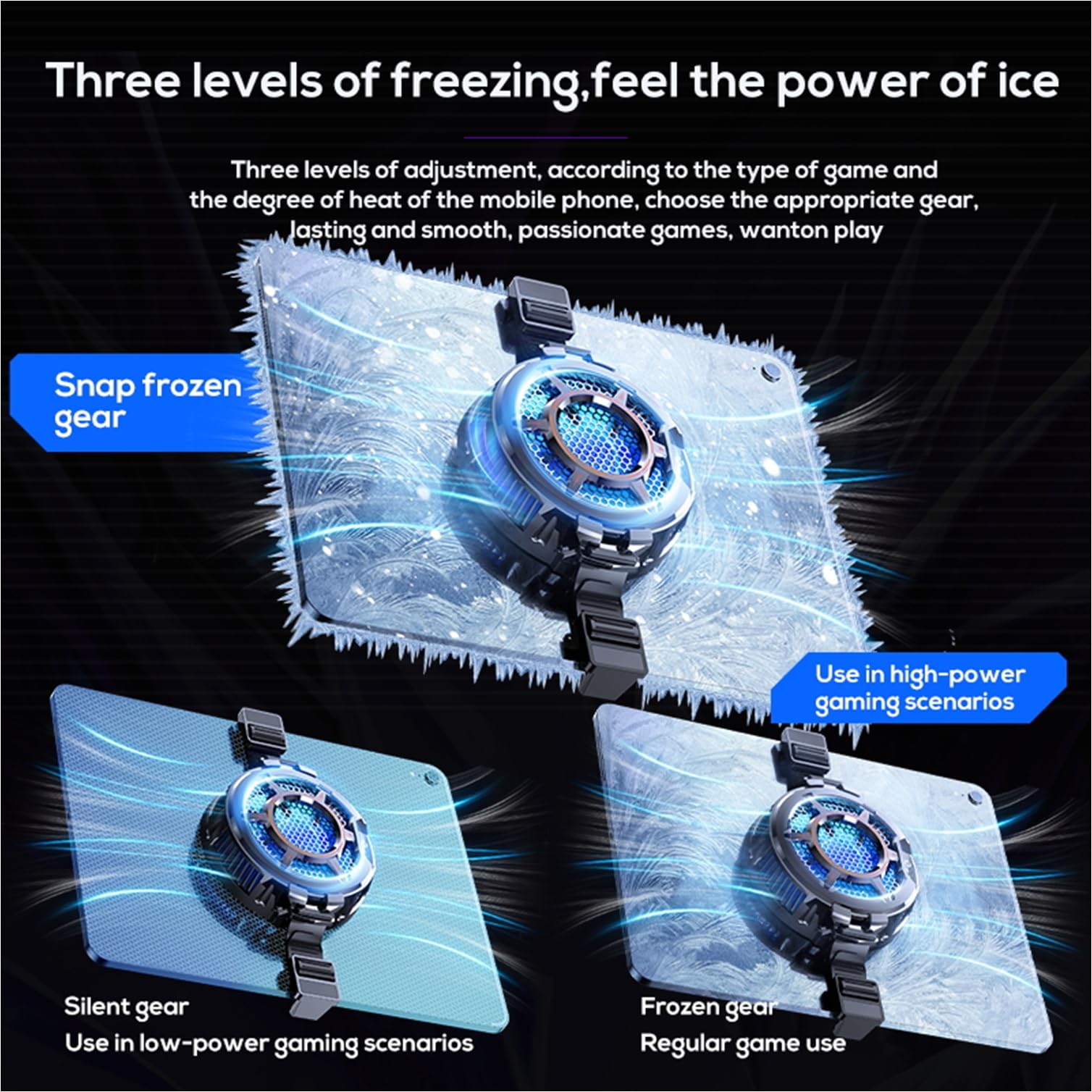 Cubonic X Tablet Cooler - RGB Cooling Fan -5