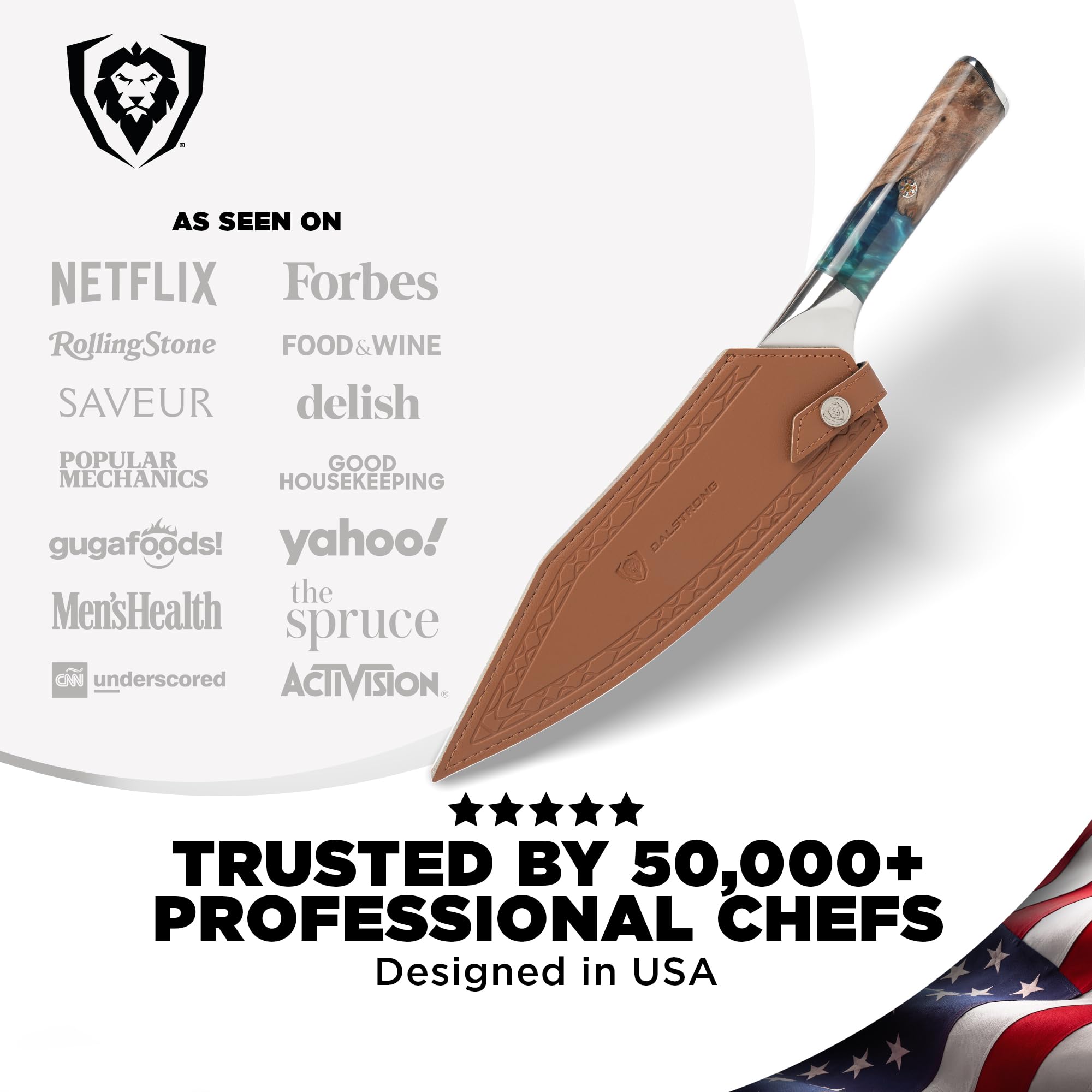 Dalstrong Valhalla Chef Knife - 8 Inch -6