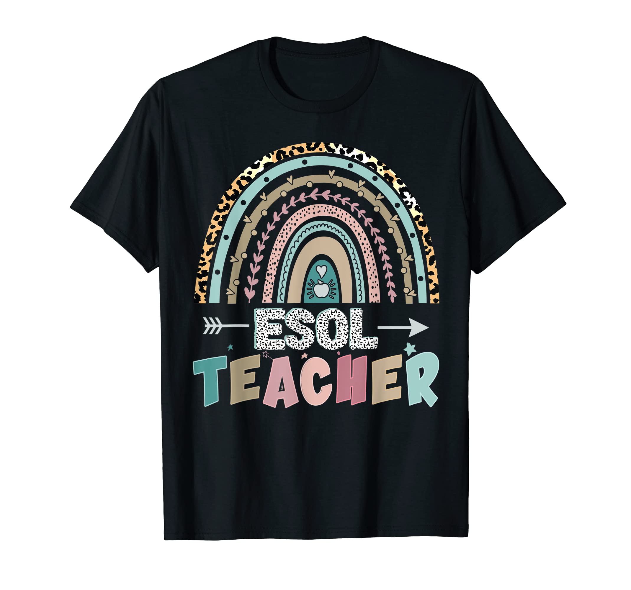 Esol Esl Teacher Student ell tesol tefl cresol espESOL Team Teachers and Students Back To School T-Shirt for Men WomenOEKO-TEX STANDARD 100
