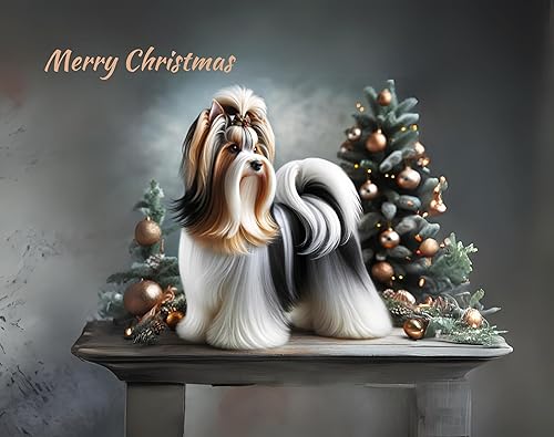 Miniatura 6 de Calendario Biewer Terrier, regalos de Biewer Terrier, calendario de Biewer Terrier 2024, calendario de pared Biewer Terrier 2024