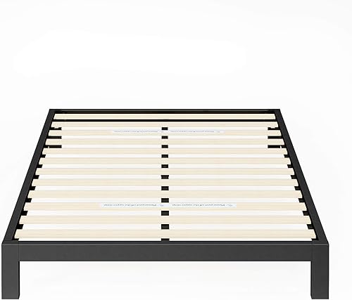 Miniatura 47 de Plataforma Zinus Arnav, Doble, Blanco Blanco,Negro -