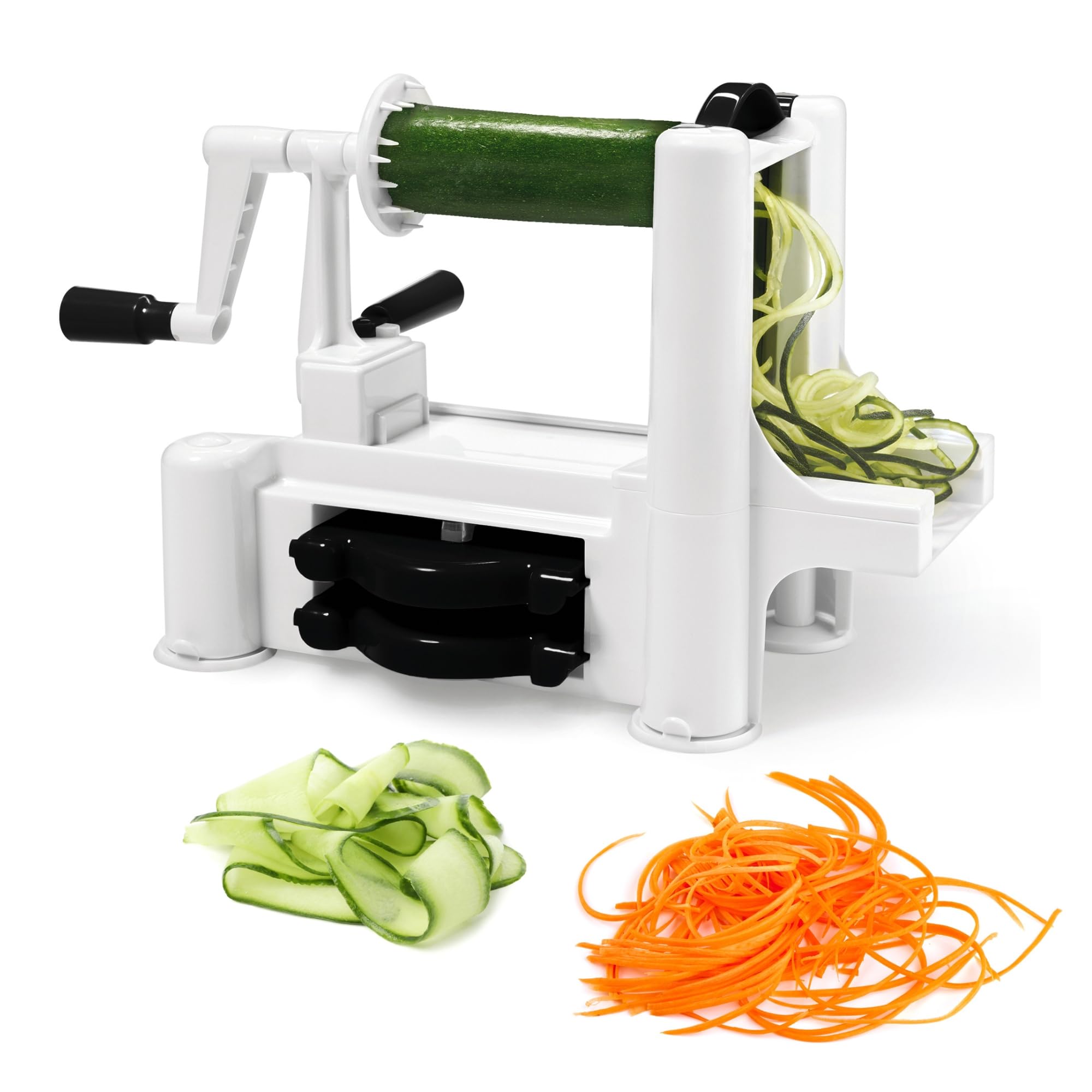 Starfrit Spiralizer, Make Healthy Veggie Noodles & Spiral Cuts, 4