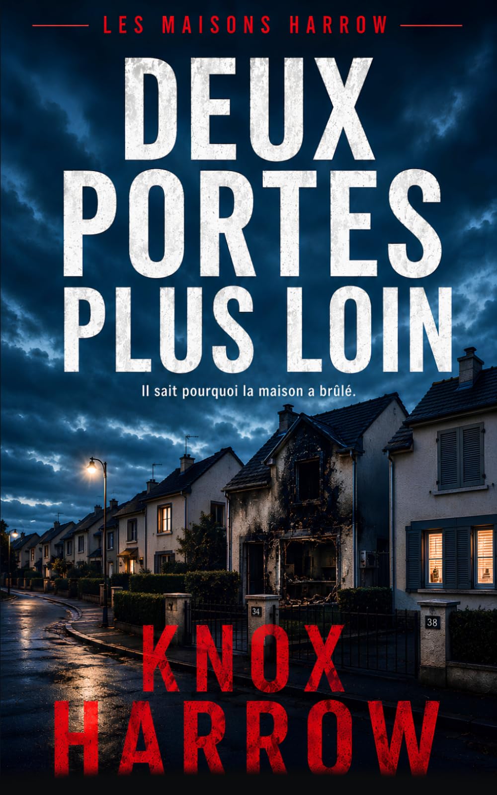Deux portes plus loin: Un thriller psychologique domestique (Les Maisons Harrow)
