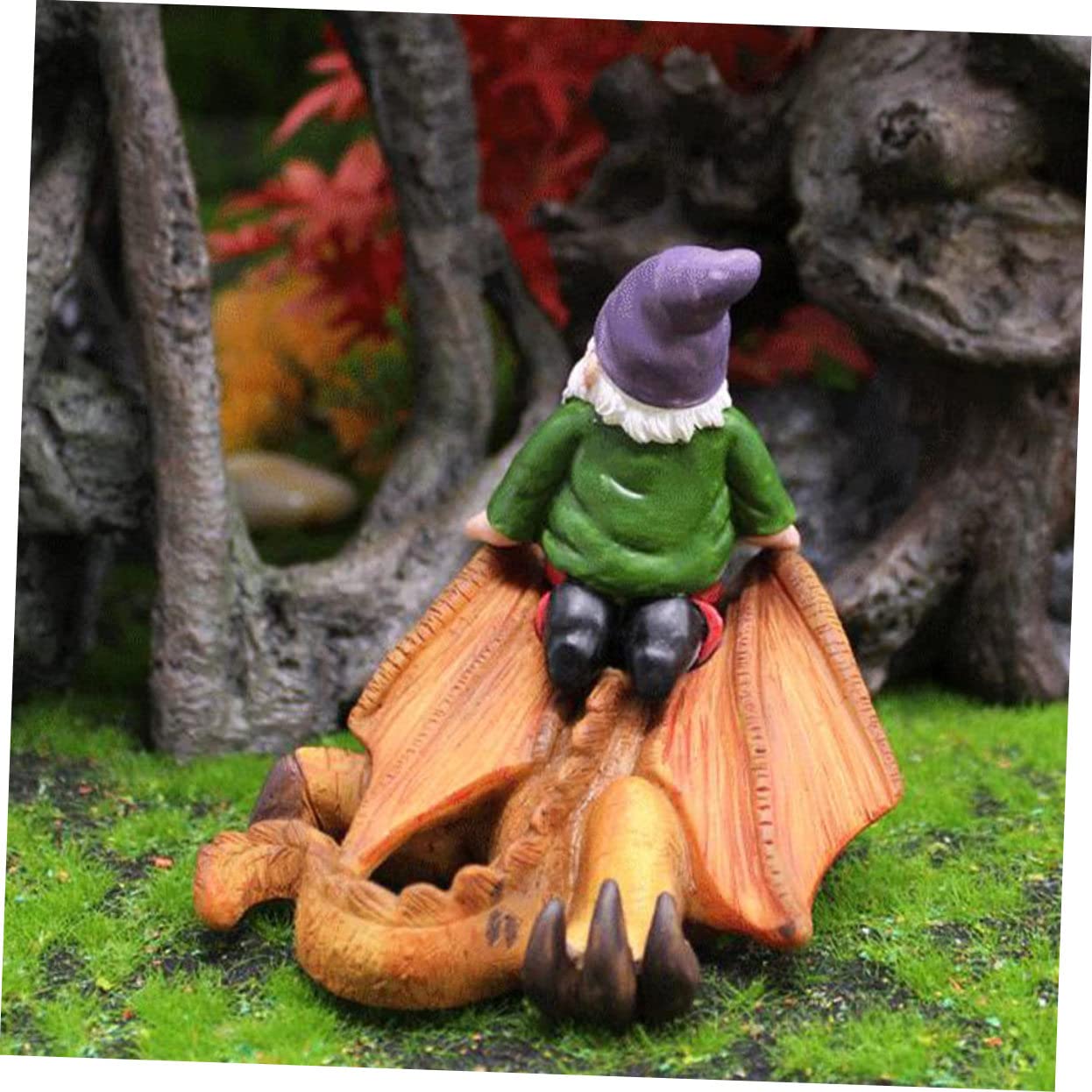 Abaodam 2 Pièces GNOME Décoratif pour Jardin Ornement Jardin Décoration Extérieure Unique