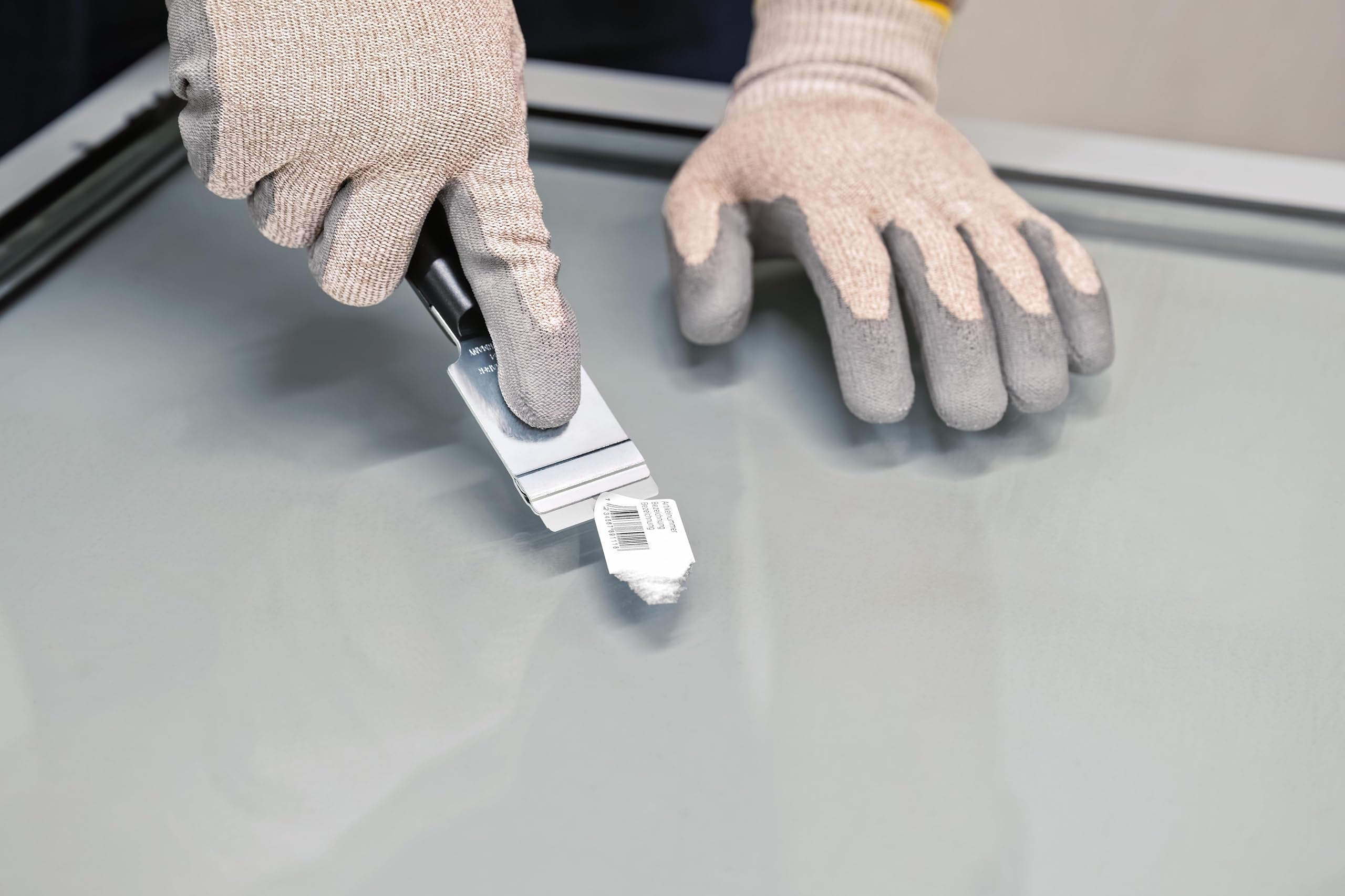 MARTOR Raschietto, SCRAPEX ARGENTAX, Raschietto per etichette, Stretto, Per mancini e destrorsi, Raschietto per vetro, Adesivo, Plastica, Lama intercambiabile, Ergonomico