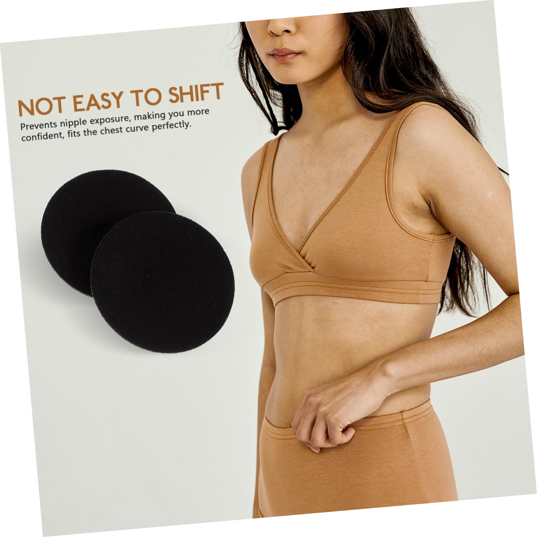 WOFASHPURET Leak Proof Nursing Pads Nipple Covers 6 Pairs Cotton Breast Pads for Women