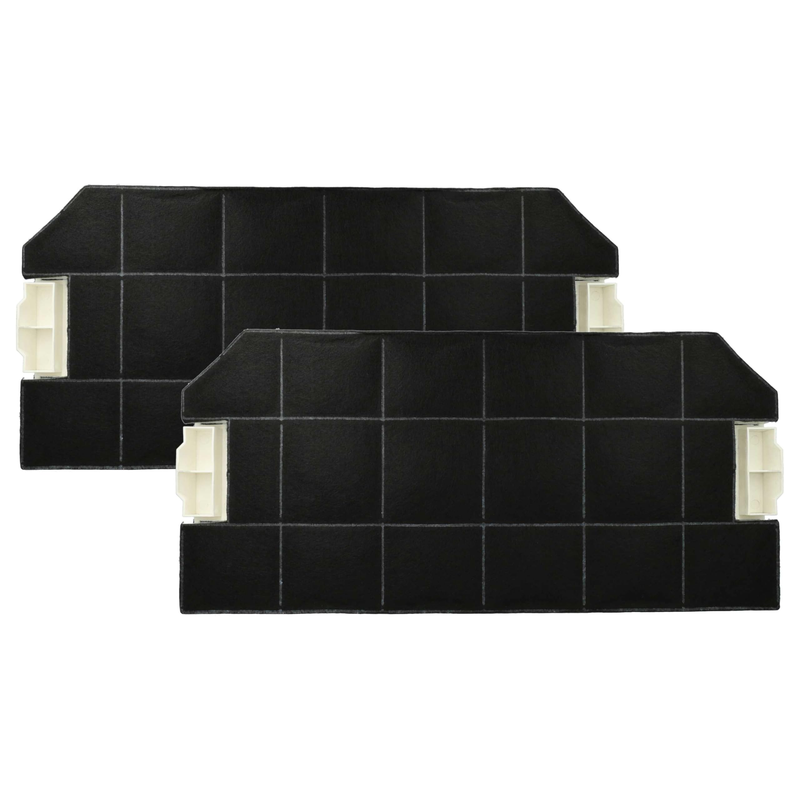 vhbw 2x Filtro a carboni attivi sostituisce Bosch DHZ3300 per cappe aspiranti - 49,6 x 23 x 3 cm