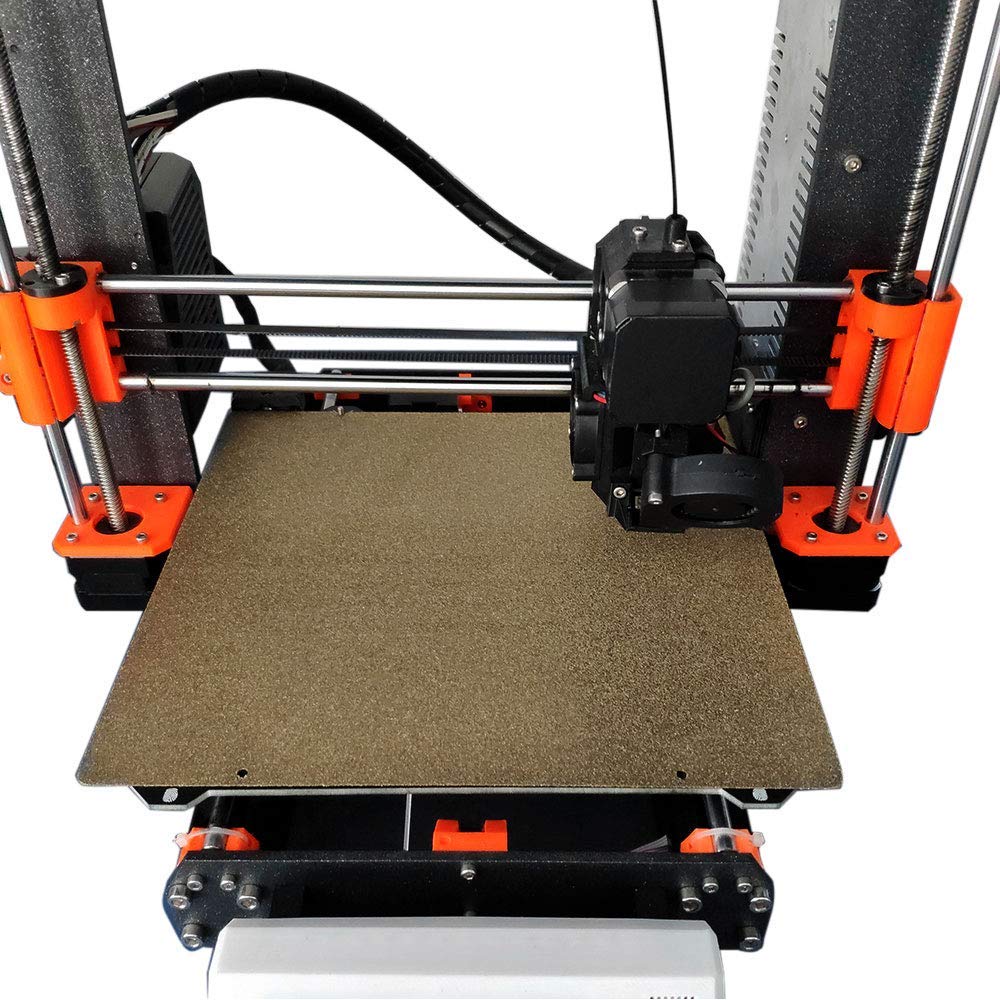Toaiot MK52 Plateforme magnétique pour imprimante 3D double face texturée Pei ressort en tôle d'acier avec revêtement en poudre pour Reprap Prusa i3 MK3 MK2.5