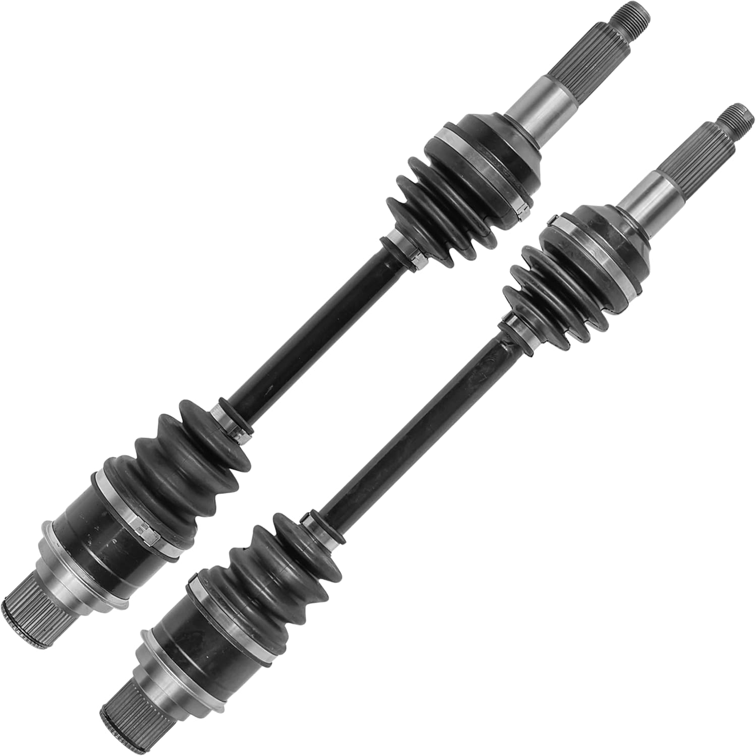 Caltric Rear Right And Left Complete Cv Joint Axles Compatible with Yamaha Big Bear 400 Yfm400Fb 4Wd Irs 2007 2008 2009 2010 2011 2012