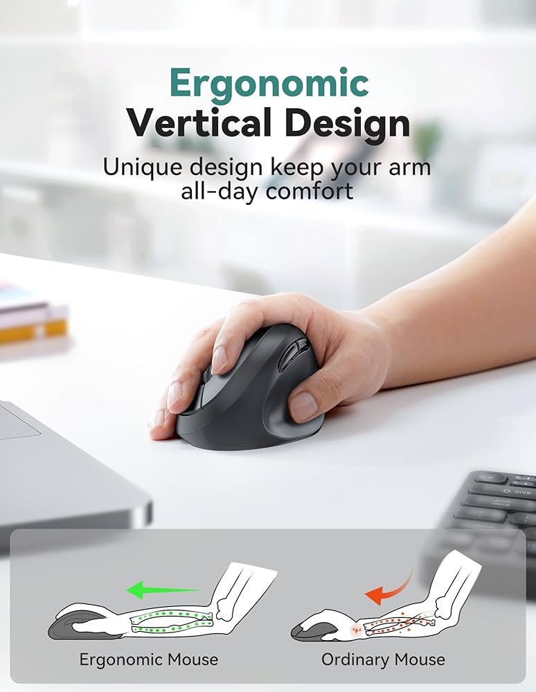 mouse computer Corei7 メモリ8GB SSD256GB Amazon.com: TECKNET Ergonomic Mouse, 4800 DPI Wireless