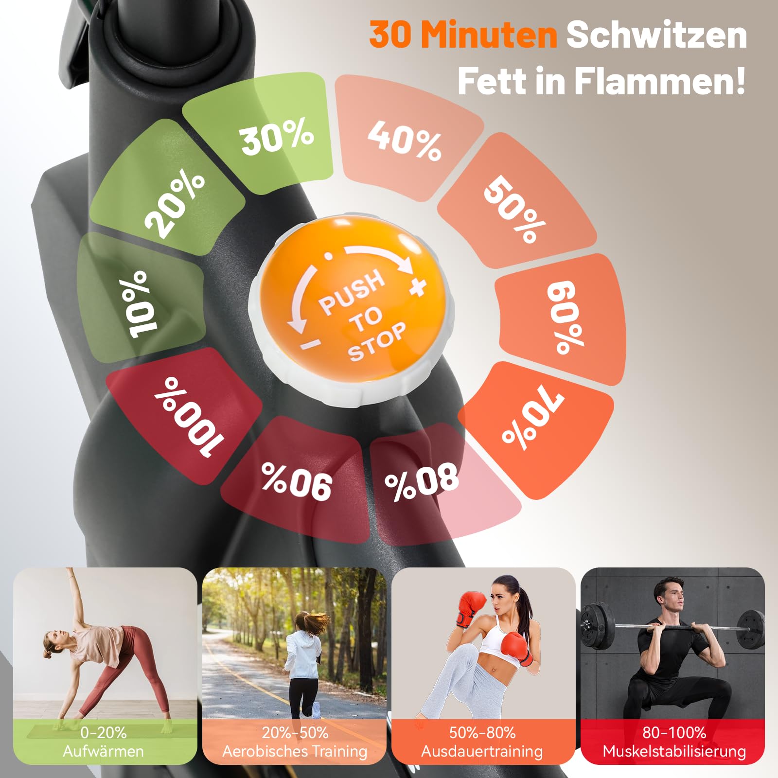 ISE Heimtrainer Fahrrad mit Verstellbarem Magnetischem Widerstand, Leises Hometrainer Fahrrad mit LED-Monitor, Tablet-Halter, Indoor Cycling Bike für Kardiotraining zu Hause,Bis 130KG