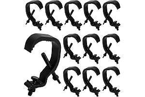 12-Pack Stage Light Clamps: Keep Your DJ Lights Secure and Shining