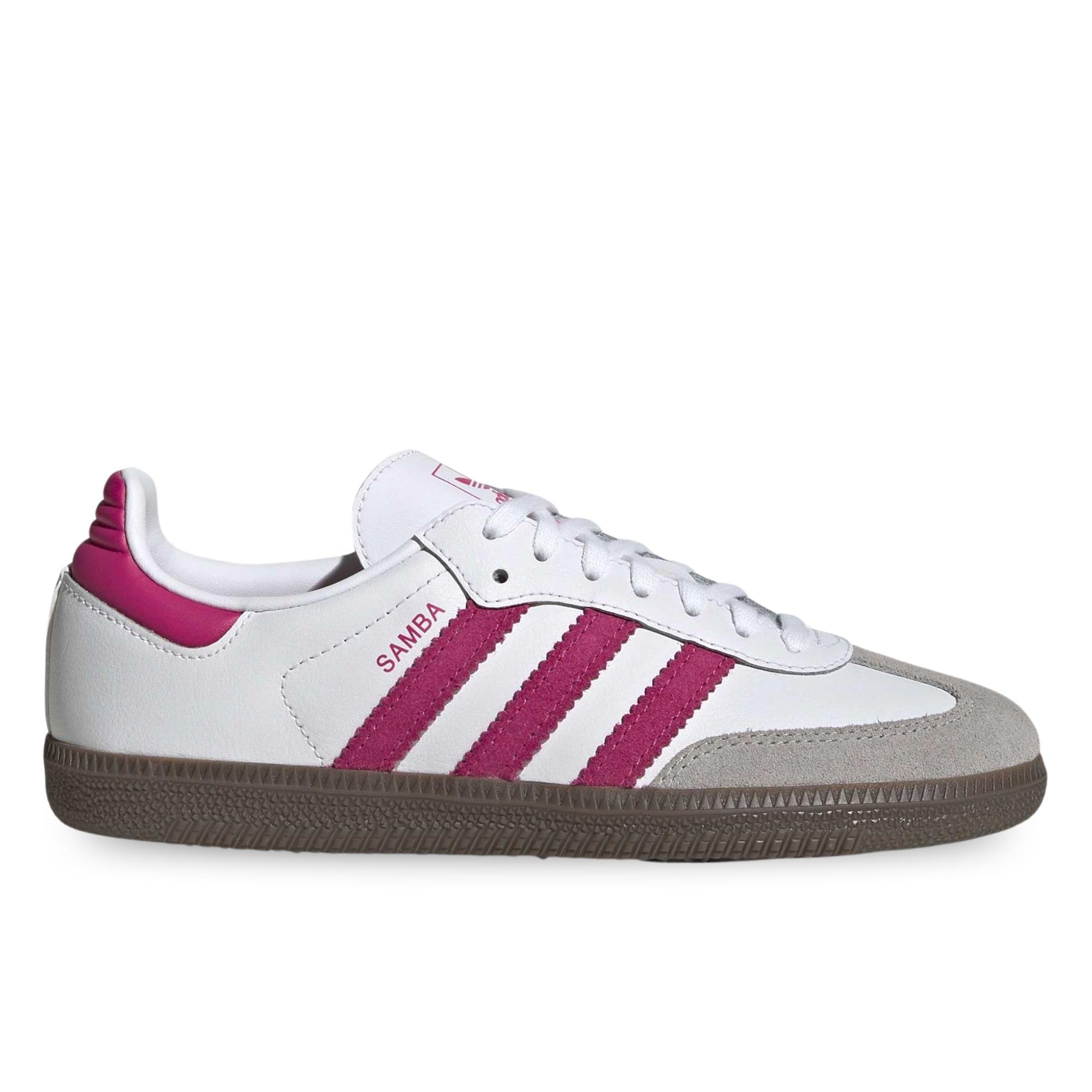 adidas Samba Og J Zapatillas para niƱa, blanco/fucsia ā KK3556