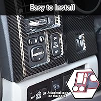 Vista 5 de Cubierta de moldura del panel del tablero para Toyota Tundra 2007 2008 2009 2010 2011 2012 2013, accesorios de decoración interior de ABS