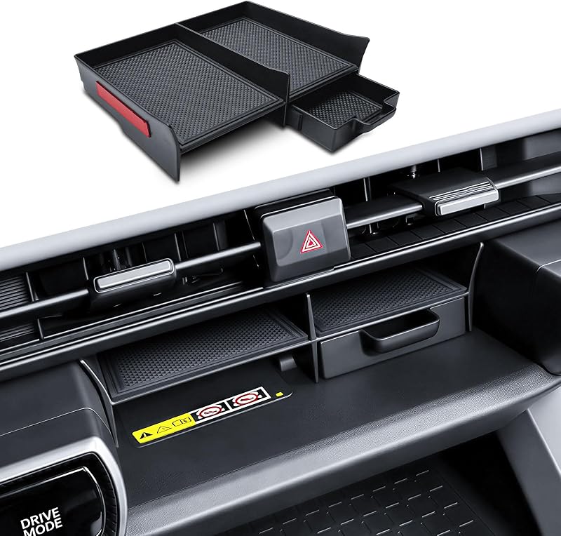 Organizador de console central EDBETOS para Toyota RAV4 2026 com gaveta – 1 unidade