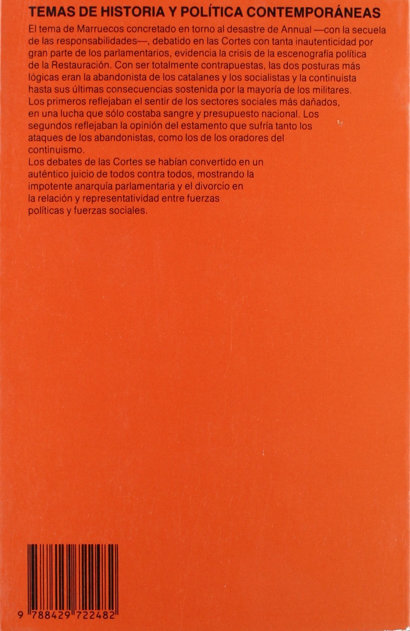 España, el ocaso de un parlamento, 1921-1923 (Temas de historia y pol¸tica contemporánea)