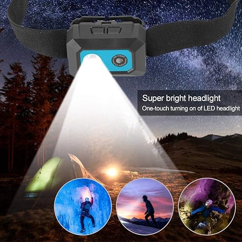 Miniatura 2 de Sonew HD 1080P DV deportes cámara montado en la cabeza de la acción videocámara DVR grabadora (azul)