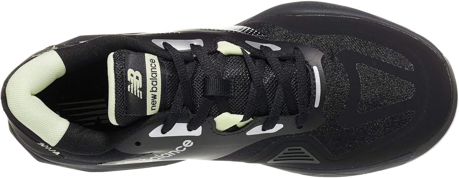 New Balance Men's FuelCell 796 V4 Tennis Shoe, Black/Silver, 8.5 M - Image 4