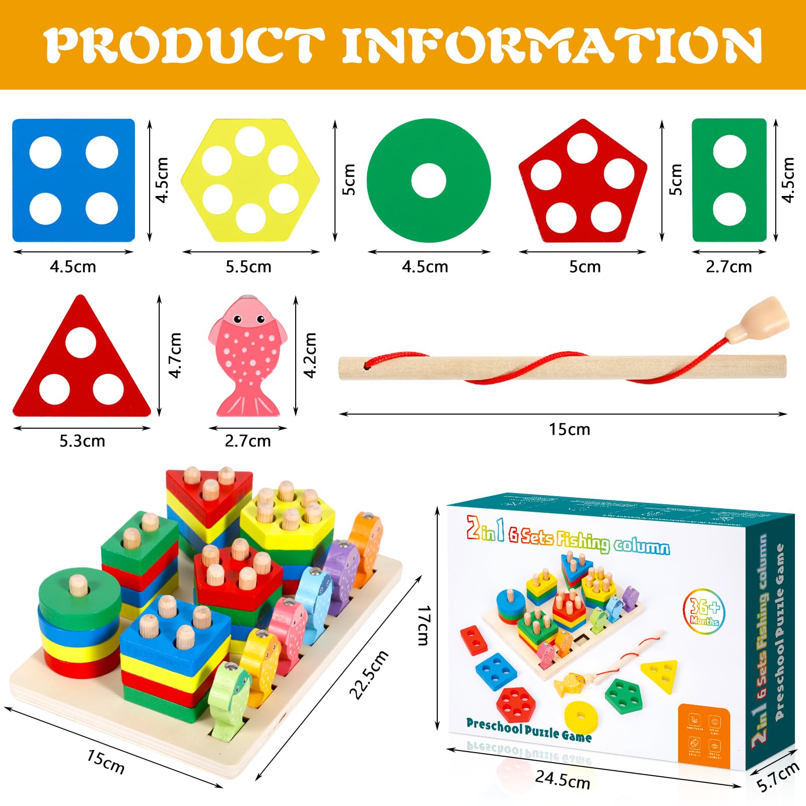 Montessori Jouet Enfant 1 an 6 in 1 Jouet Montessori 1 2 3 4 Ans Jouets Empiler et de Tri Cadeau pour couleurs multip FORME A TRIER - Jeux - Jouets Montessori Jouet Enfant 1 an 6 in 1 Jouet Montessori 1 2 3 4 Ans Jouets Empiler et de Tri Cadeau pour couleurs multip FORME A TRIER - Jeux - Jouets