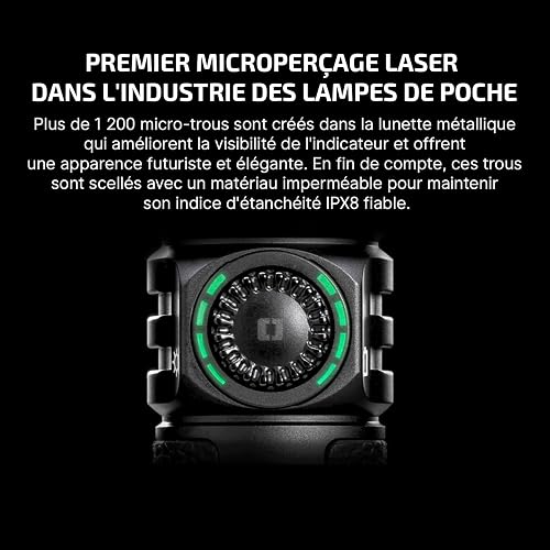 OLIGHT Seeker 4 Pro Lampe Torche LED 4600 Lumen 260 m Rechargeable USB-C - 6