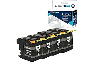 LCL Compatible Ink Cartridge Replacement for Brother LC109 LC109BK LC105 Ink