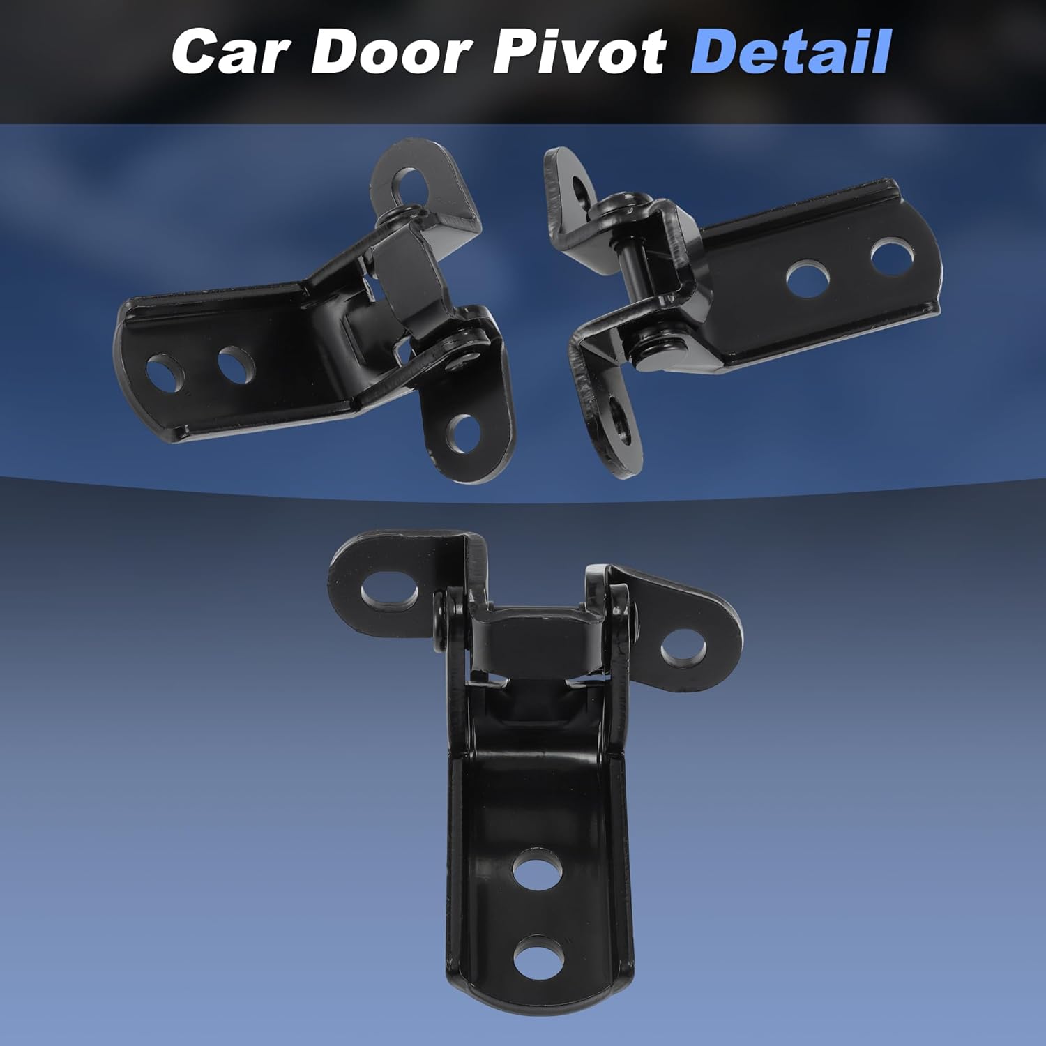 Upper Door Hinge Assembly for Toyota 4Runner Camry Tacoma Front Passenger Upper Side Car Door Pivot for Lexus ES250 GS200t GS300 NX200t 924-991 68710-02020 Right Door Hinges Pin