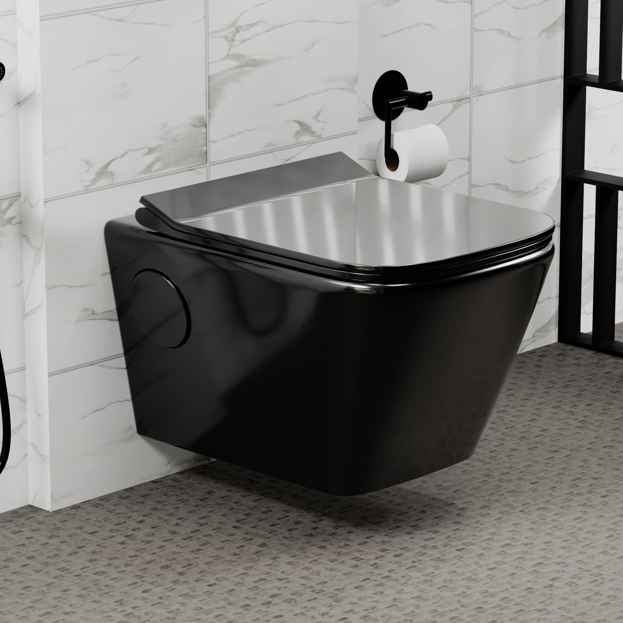 Wall Mount Commode - European Toilet -16 Wall Mount Commode - European Toilet -16