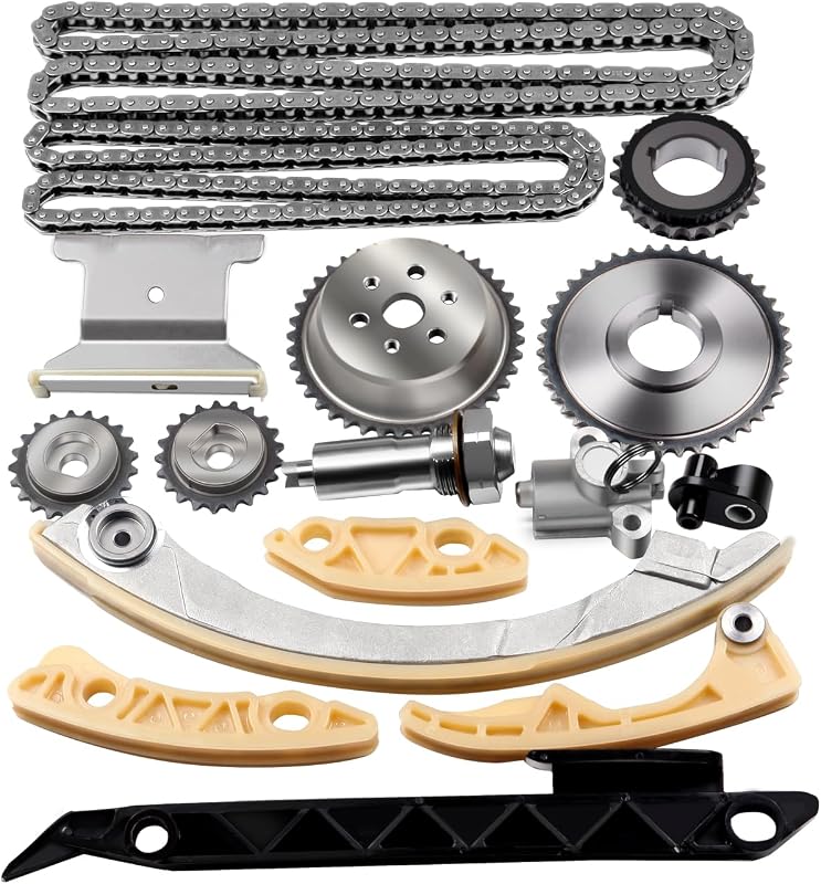 Kit de corrente de distribuição ECCPP para motores 2.0L, 2.2L e 2.4L L4 DOHC – Chevrolet, Buick, GMC, Pontiac, Saab e Saturn