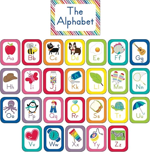 Schoolgirl Style Juego de tablones de anuncios decorativos Just Teach (110392), multicolor