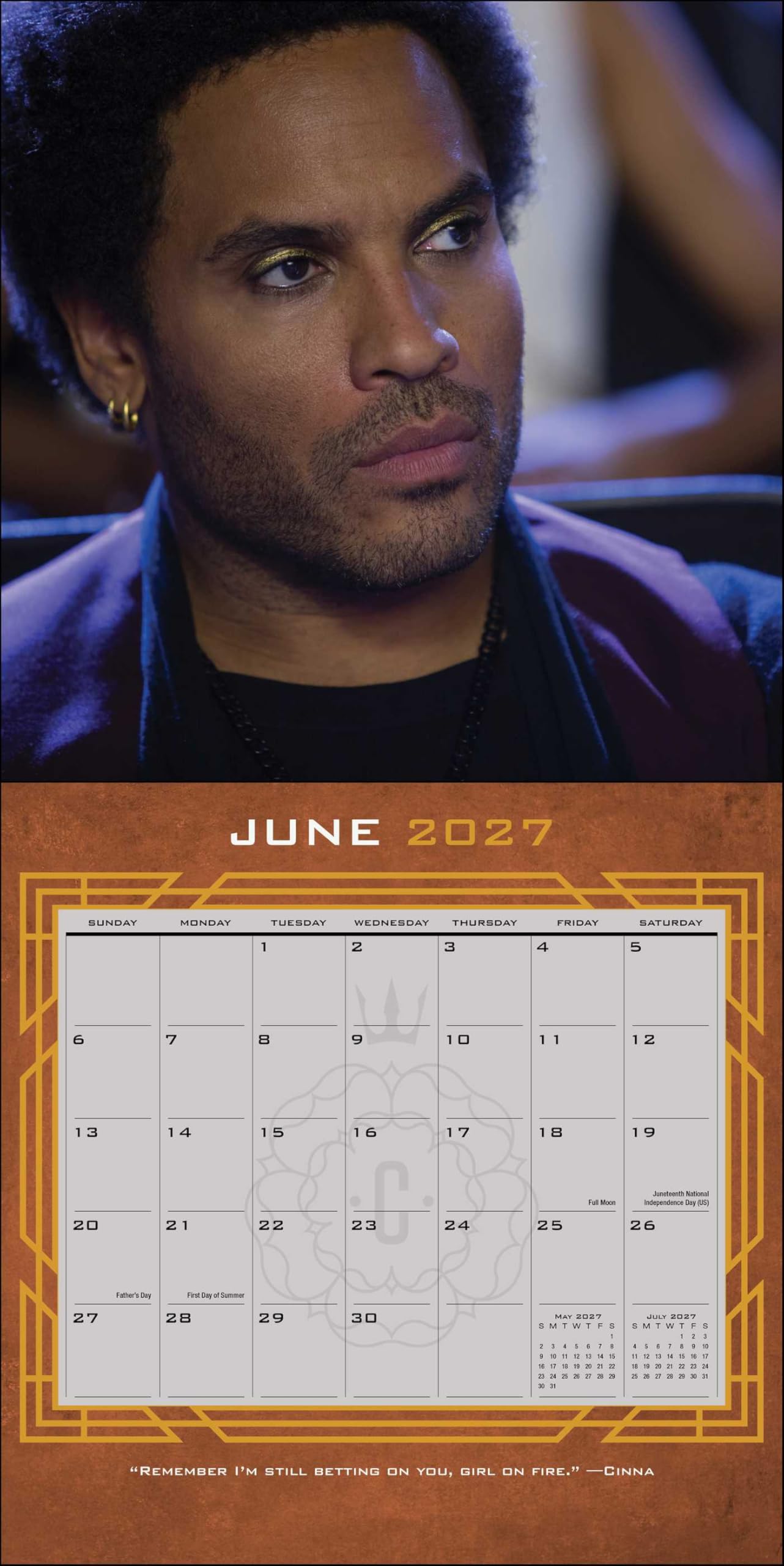 The Hunger Games 2027 Wall Calendar (Includes Full-Color Poster): Original Universe-Publishing Kalender [Mehrsprachig] [Kalender] (Wall-Kalender)