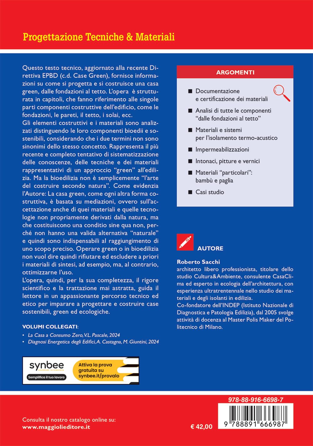 Progettare e costruire case green. Aggiornato alla direttiva EPBD (c.d. Direttiva Case Green)