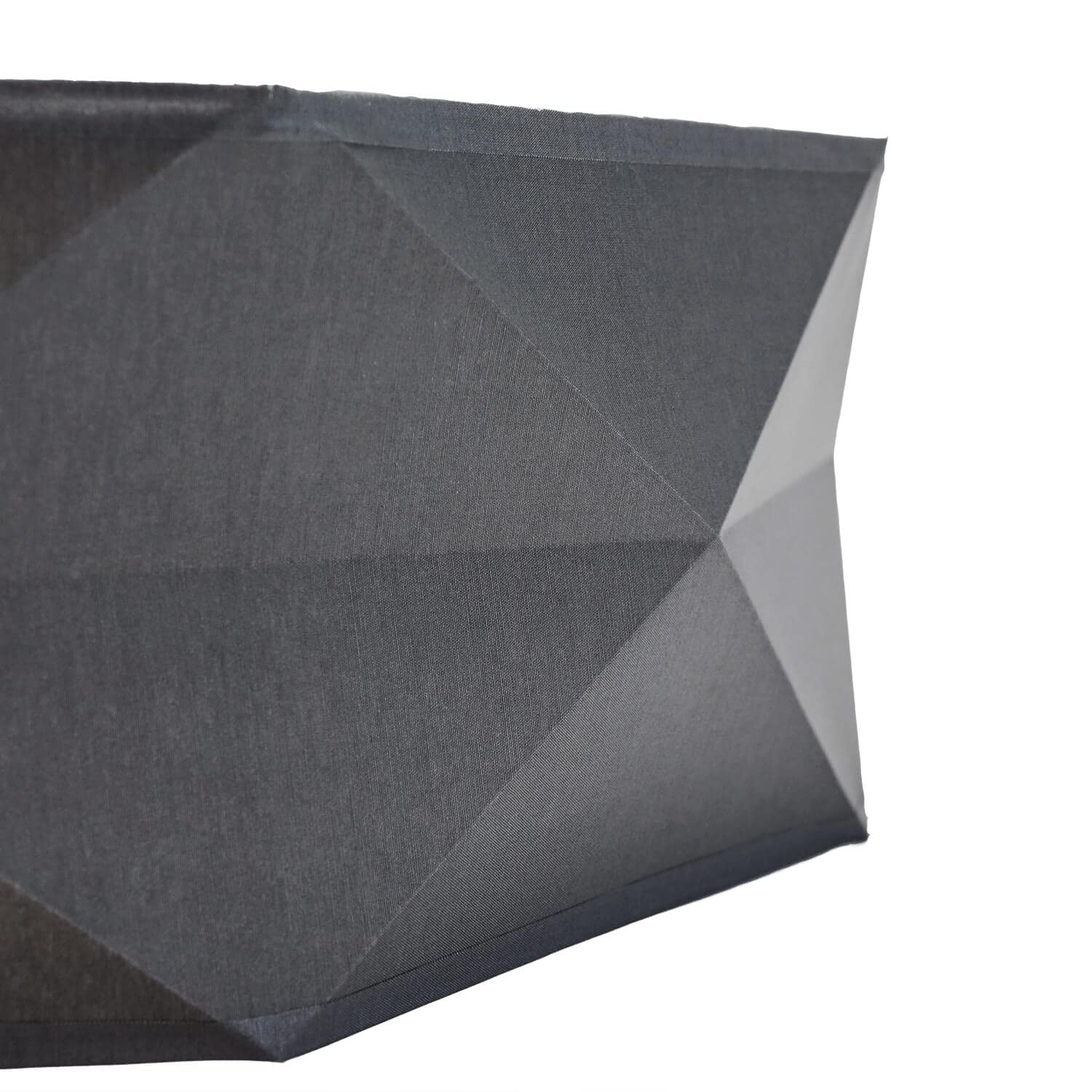 XL Deckenleuchte KANTO eckig in grau 4-flammig 52x52cm 4x E27 blendfreies Licht modern für Wohnzimmer Schlafzimmer Deckenlampe