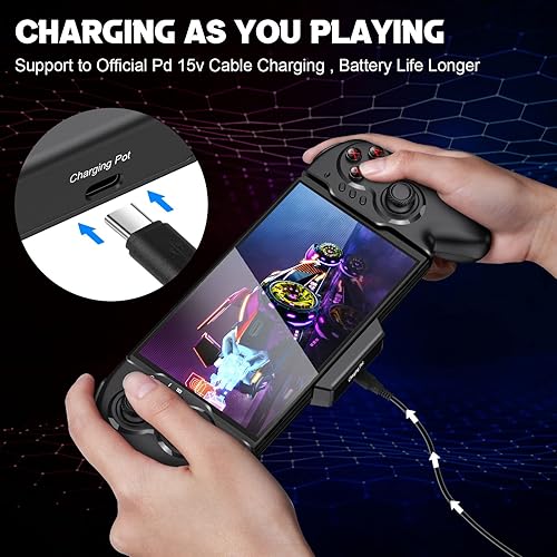 Miniatura 7 de Switch Controller Compatible for Nintendo SwitchOLED, One-Piece Joypad Controller Replacement for Nintendo Switch pro Controler,Ergonomic Design