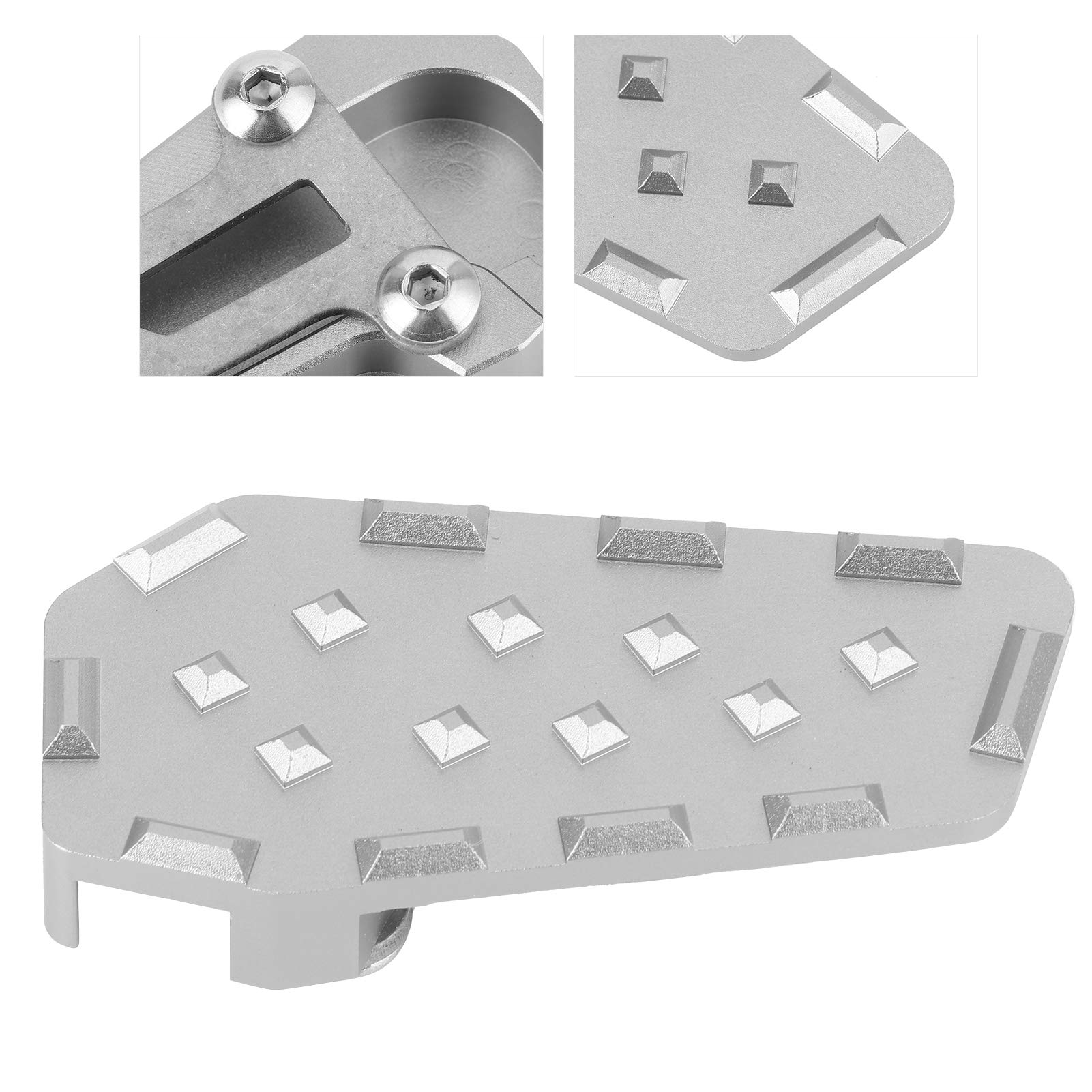 Pédale de levier de frein Patin d'extension de frein résistant aux chutes pour les trajets longue distance pour améliorer la sécurité pour (Titanium),extension pedale de frein