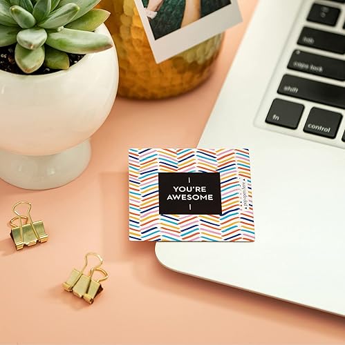 Miniatura 10 de Tarjetas desplegables ThoughtFulls, por Compendium Paquete de 4 Youre Awesome, You Matter, Be Strong, Life is Beautiful, 120 tarjetas desplegables,