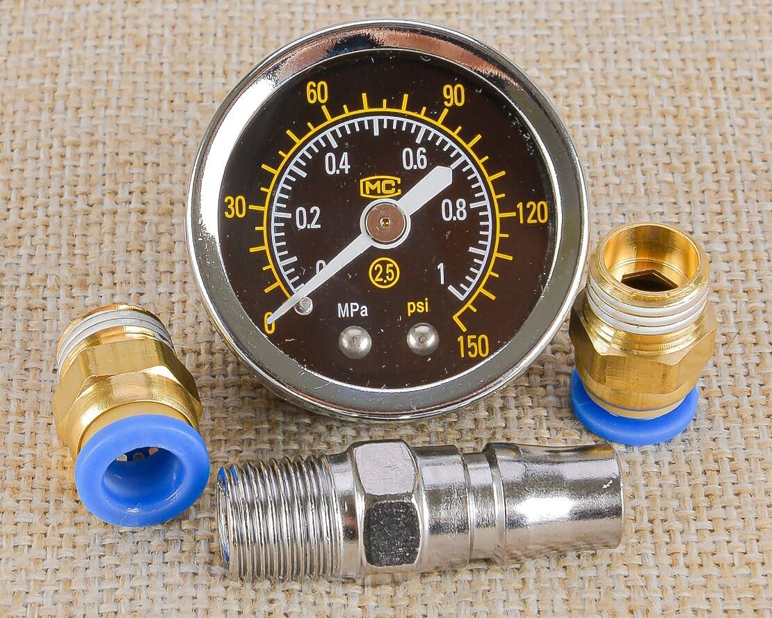 Tire Changer Machine Air Pressor Oil Water Separator Regulator Trap Filter with Gauge